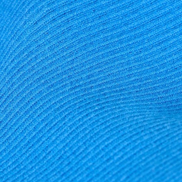 NWOT ba&sh oleane Dress Blue Ribbed Summer Dress $380 original size 2 (M) - Picture 6 of 9